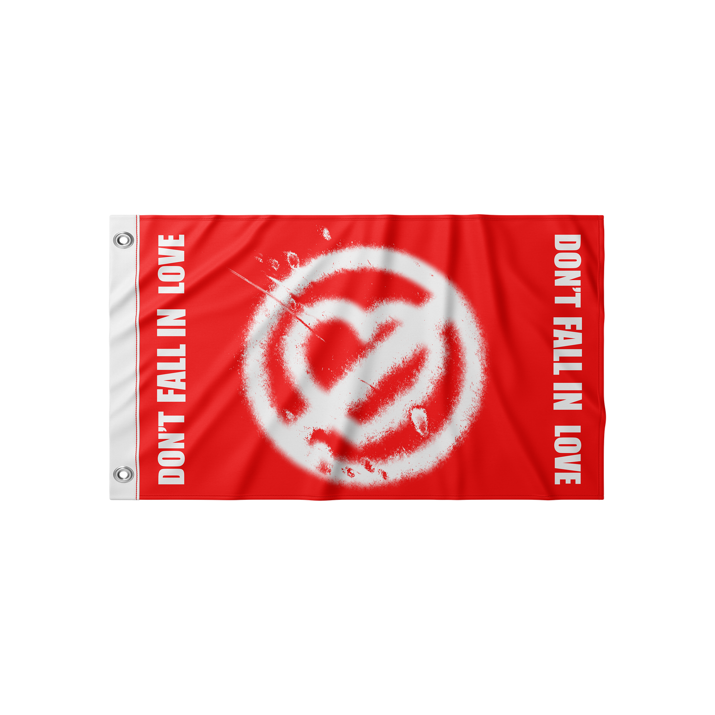 FEST HEART RED - FLAG