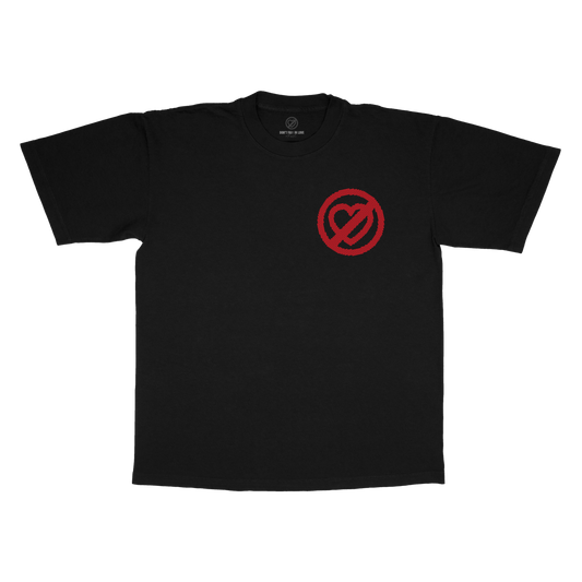 STONE -  BLACK S/S TEE